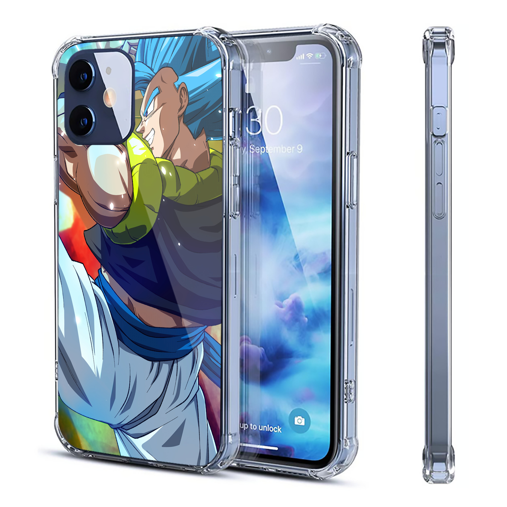 （画像用） ドラゴンボール DRAGON BALL 【iPhone 12シリーズ対応】透明スマホケース（クリアソフトケース）